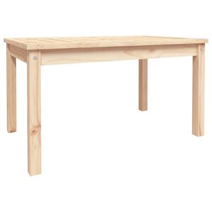 vidaXL t&ouml;m&ouml;r fenyőfa kerti asztal 82,5 x 50,5 x 45 cm