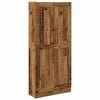 vidaXL antik fa sz&iacute;nű szerelt fa magasszekr&eacute;ny 82,5 x 30,5 x 185 cm