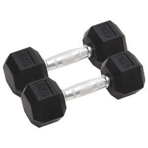 vidaXL 2 db &ouml;sszesen &ouml;nt&ouml;ttvas egykezes s&uacute;lyz&oacute; 6 kg