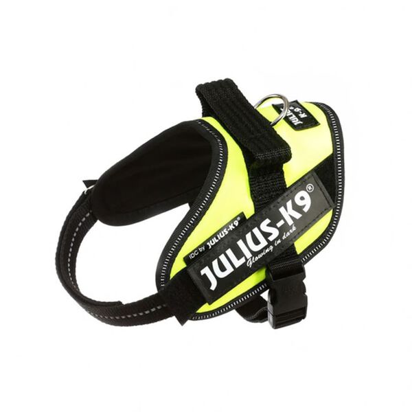 Julius K9 IDC Dog Power neon z&ouml;ld mini mini kutyah&aacute;m 16IDC-NE-MM