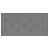 vidaXL 12 db szürke műbőr fali panel 60 x 30 cm 2,16 m²