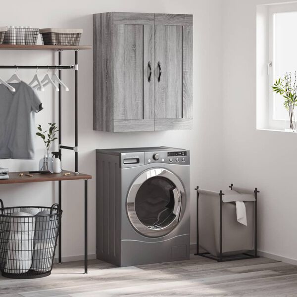 vidaXL sz&uuml;rke sonoma szerelt fa fali szekr&eacute;ny 69,5 x 34 x 90 cm