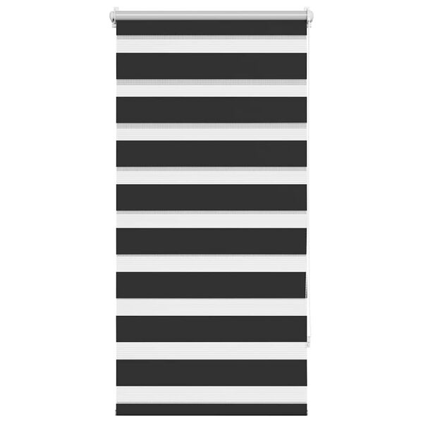 vidaXL Zebra rol&oacute; 80 x 150 cm Fekete