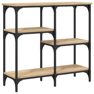 vidaXL sonoma t&ouml;lgyfa konzolasztal 80 x 29 x 75 cm