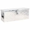vidaXL ez&uuml;stsz&iacute;nű alum&iacute;nium t&aacute;rol&oacute;l&aacute;da 60 x 23,5 x 23 cm