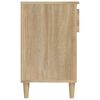 vidaXL sonoma tölgy színű szerelt fa cipőszekrény 102x36x60 cm