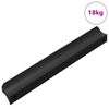 vidaXL Foganty&uacute; 973 db Fekete 106 x 7,4 x 15,5 mm Alum&iacute;nium