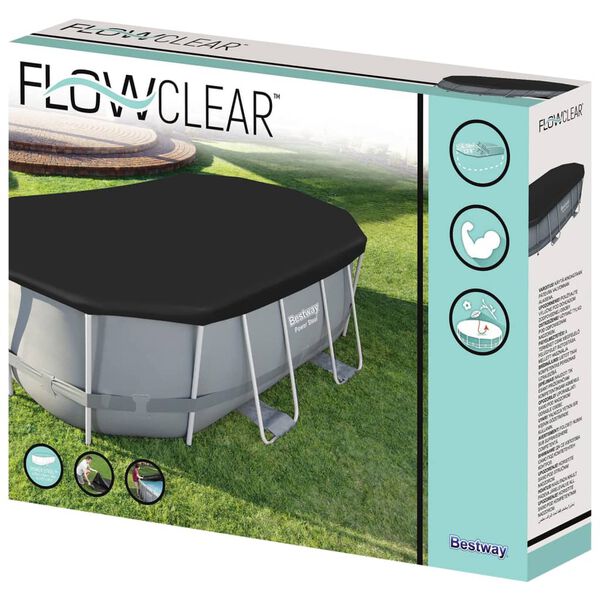 Bestway Flowclear medencetakar&oacute; 418 x 230 cm