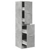 vidaXL betonsz&uuml;rke szerelt fa patikaszekr&eacute;ny 30 x 41 x 144,5 cm