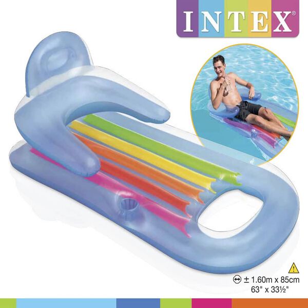 Intex 58802EU King Kool felf&uacute;jhat&oacute; fotelmatrac 160 x 85 cm