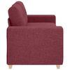 vidaXL borv&ouml;r&ouml;s sz&ouml;vet loveseat kanap&eacute; 140 cm