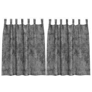vidaXL B&aacute;rsonyf&uuml;gg&ouml;ny&ouml;k 2 db Sz&uuml;rke 140 x 140 cm B&aacute;rsony