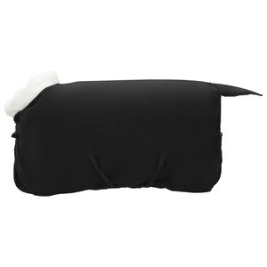 vidaXL L&oacute; Takar&oacute; Fekete 75 cm Pol&aacute;r fleece