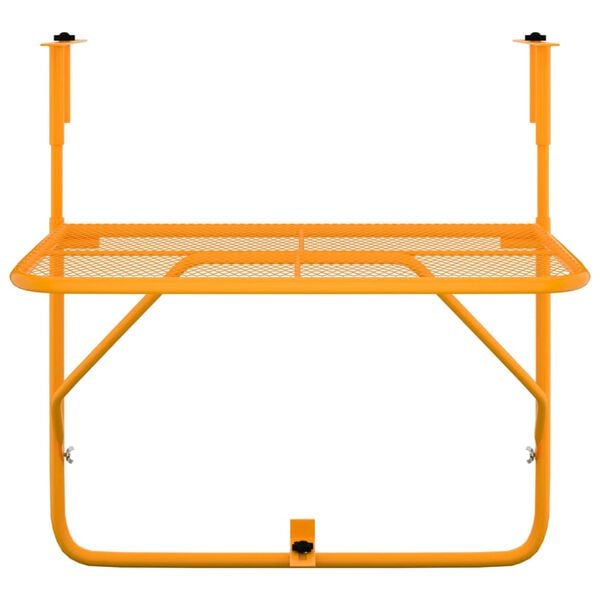 vidaXL s&aacute;rga ac&eacute;l erk&eacute;lyasztal 60 x 40 cm