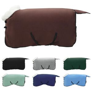 vidaXL L&oacute; Takar&oacute; Teljes S&ouml;t&eacute;t Barna 165 cm Pol&aacute;r fleece