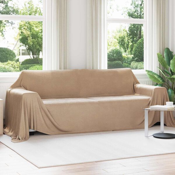 vidaXL Takar&oacute;k 6 pcs Teve 350 x 270 cm Gyapj&uacute;