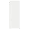 vidaXL Cipőszekr&eacute;ny polcokkal Feh&eacute;r 77,5 x 30 x 83,5 cm Faanyag