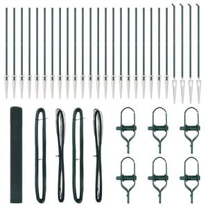 vidaXL Hevederes dr&oacute;tker&iacute;t&eacute;s t&uuml;sk&eacute;kkel 50 x 1,2 m PVC-bevonatos Ac&eacute;l