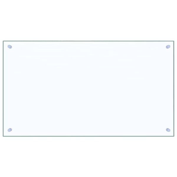 vidaXL Konyhai h&aacute;tfal 2 pcs &Aacute;tl&aacute;tsz&oacute; 90 x 50 cm edzett &uuml;veg