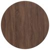 vidaXL Asztallap barna t&ouml;lgy &Oslash; 70 x 1,5 cm Faanyag