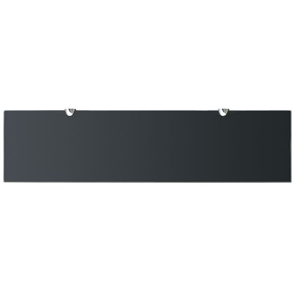 vidaXL 2 db lebegő üvegpolc 80 x 20 cm 8 mm