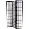 vidaXL 3-paneles fekete jap&aacute;n st&iacute;lus&uacute; parav&aacute;n 120 x 170 cm