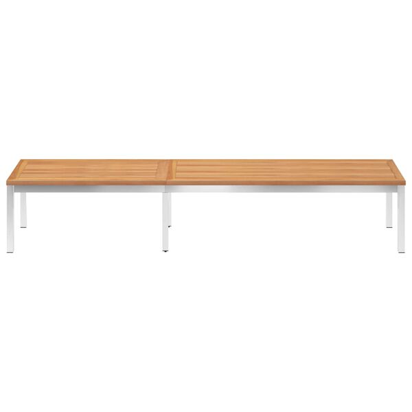 vidaXL t&ouml;m&ouml;r t&iacute;kfa &eacute;s rozsdamentes ac&eacute;l napoz&oacute;&aacute;gy p&aacute;rn&aacute;val