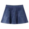 Gyerek szoknya zsebekkel Corduroy Navy 104