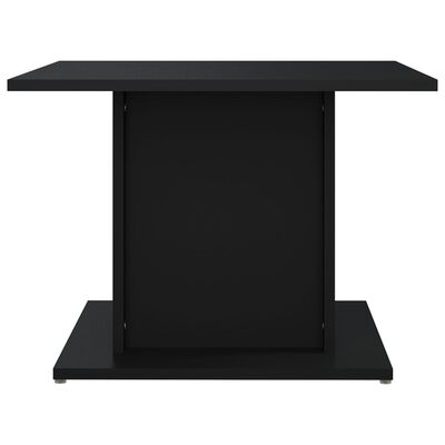 vidaXL fekete forgácslap dohányzóasztal 55,5 x 55,5 x 40 cm
