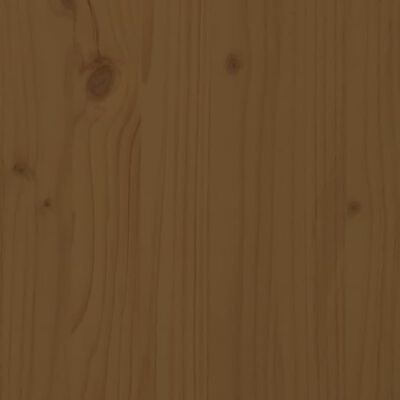 vidaXL mézbarna tömör fenyőfa rönktároló 33,5 x 30 x 110 cm