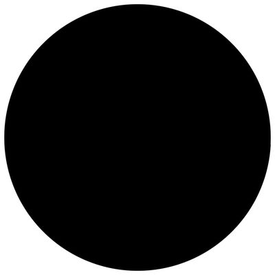 vidaXL fekete polietilén medencetakaró 250 cm