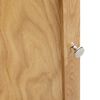vidaXL tömör tölgyfa sarokszekrény 59 x 36 x 180 cm