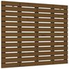 vidaXL m&eacute;zbarna t&ouml;m&ouml;r fenyőfa fali fejt&aacute;mla 81 x 3 x 91,5 cm