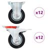 vidaXL 24 db g&ouml;rgő 100 mm