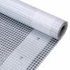 vidaXL feh&eacute;r takar&oacute;ponyva 260 g/m&sup2; 3 x 2 m