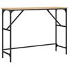 vidaXL sonoma t&ouml;lgy sz&iacute;nű szerelt fa doh&aacute;nyz&oacute;asztal 100x32x75 cm