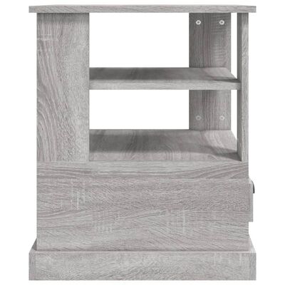 vidaXL szürke sonoma színű szerelt fa kisasztal 50x50x60 cm