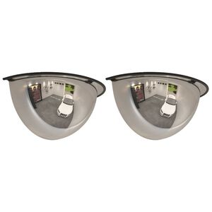 vidaXL 2 db f&eacute;lk&ouml;r&iacute;ves akril k&ouml;zleked&eacute;si t&uuml;k&ouml;r &Oslash;40 cm