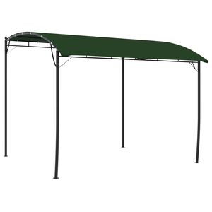 vidaXL Pavilon 3 x 3 x 2,55 m Z&ouml;ld Porsz&oacute;rt ac&eacute;l &eacute;s sz&ouml;vet 180 gsm