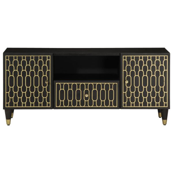 vidaXL t&ouml;m&ouml;r mang&oacute;fa TV-szekr&eacute;ny 105 x 33 x 46 cm