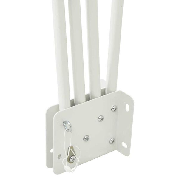 vidaXL Erk&eacute;ly adatv&eacute;delmi k&eacute;pernyő Fekete 160 x 160 cm Poli&eacute;szter