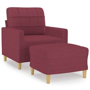 vidaXL bord&oacute; sz&ouml;vet kanap&eacute;fotel l&aacute;btart&oacute;val 60 cm