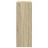 vidaXL sonoma t&ouml;lgy szerelt fa t&aacute;lal&oacute;szekr&eacute;ny LED-del 72 x 34 x 100 cm