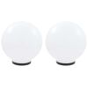 vidaXL 2 db LED g&ouml;mbl&aacute;mpa 40 cm PMMA