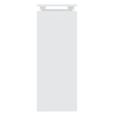 vidaXL fehér forgácslap tálalóasztal 102 x 30 x 80 cm