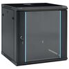 vidaXL 12U fali h&aacute;l&oacute;zati szekr&eacute;ny 19" IP20 600 x 600 x 640 mm