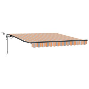 vidaXL Napernyő Anyag tartalmaz Soksz&iacute;nű 300 x 250 cm Poli&eacute;szter