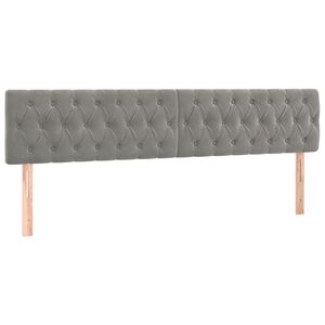 vidaXL vil&aacute;gossz&uuml;rke b&aacute;rsony fejt&aacute;mla 200 x 7 x 78/88 cm