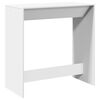 vidaXL feh&eacute;r szerelt fa b&aacute;rasztal 102 x 50 x 103,5 cm