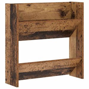 vidaXL Cipőszekr&eacute;ny 60 x 18 x 60 cm Szerelt Fa Antik Fa